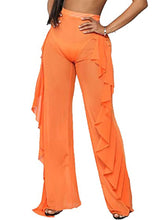 Parte inferior con volantes de malla